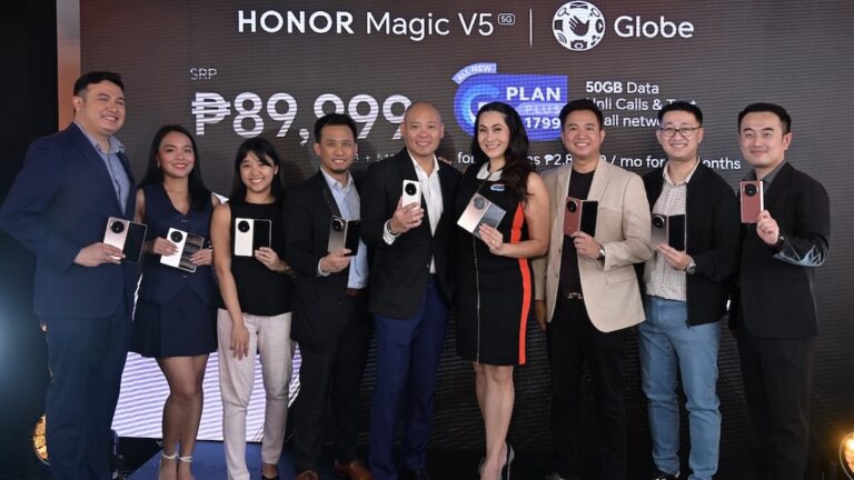 Foldable for the Pros: Get the HONOR Magic V5 with Globe Postpaid Plans and Receive a FREE Tablet