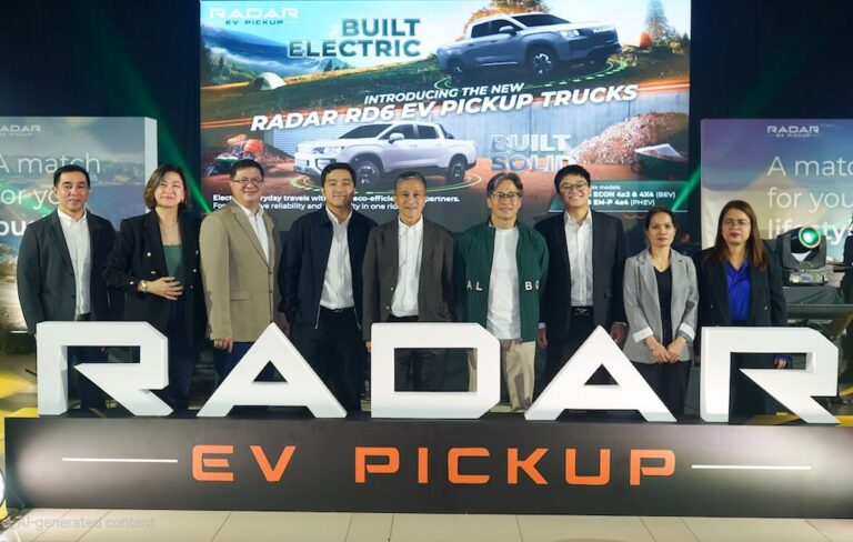 UAAGI Launches RADAR EV, Shaking Up the Philippine EV Pickup Segment from P1.358M