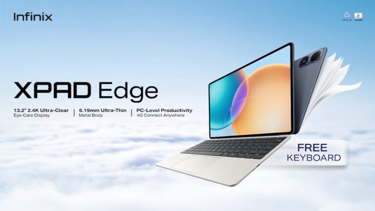 Infinix Unveils XPAD Edge, Its First 13.2-inch PC-Level Tablet Redefining Workplace Productivity
