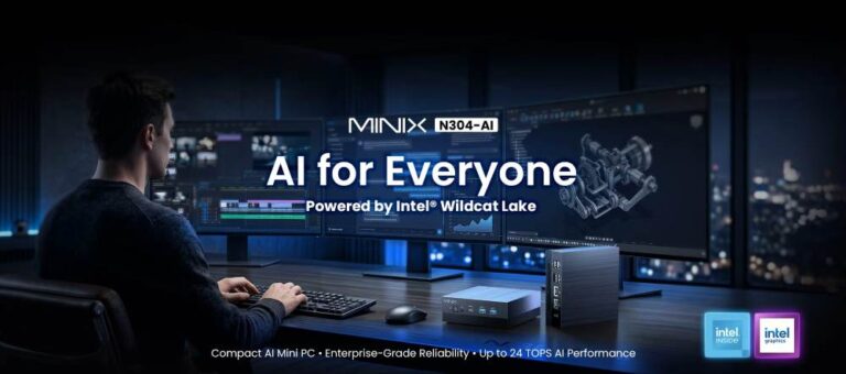 MINIX N304-AI Brings AI Computing to More Users with Intel® Wildcat Lake